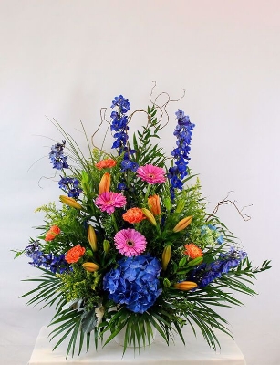 Show details for Wild and Free Funeral Flower Vases and Baskets in Calgary Canada