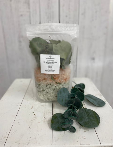 Picture of Incredible Scents Eucalyptus & Mint Bath Salts